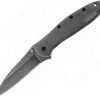 Kershaw Leek Blackwash -Messer Rabatte Geschäft 1660blkw 1280x1280
