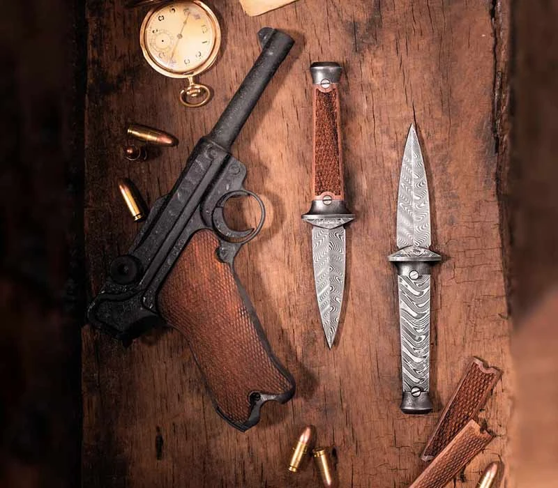 Böker P08-Damast – Bild 3