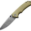 Brazen Damast Olive Micarta -Messer Rabatte Geschäft C2102DS Open 1280x1280