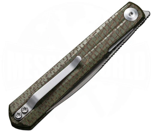 Clavi Green Burlap Micarta – Bild 3
