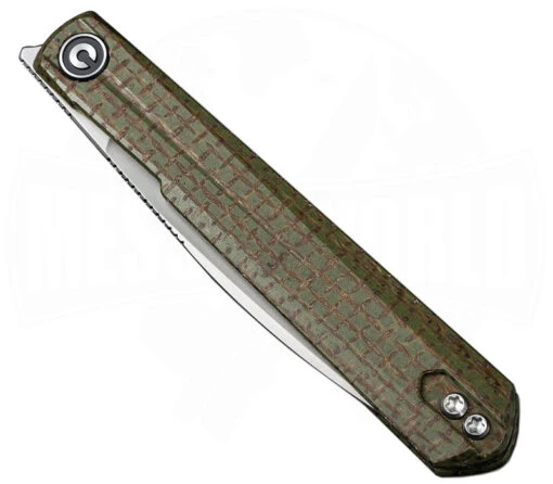 Clavi Green Burlap Micarta – Bild 2