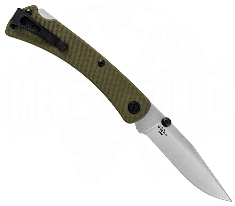 Buck Knives Folding Hunter 110 Slim Pro TRX Green â Bild 4