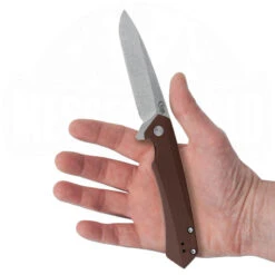 Kinzua Dark Brown Anodized Aluminum -Messer Rabatte Geschäft Kinzua Brown Anodized Aluminium Hand 1280x1280