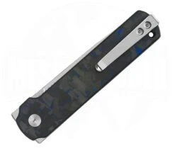 Lark Shredded Carbon/G10 Blau -Messer Rabatte Geschäft Lark Blue Carbon Closed 1280x1280
