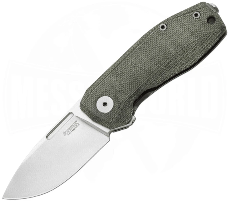 Nano MagnaCut Titanium Micarta Green