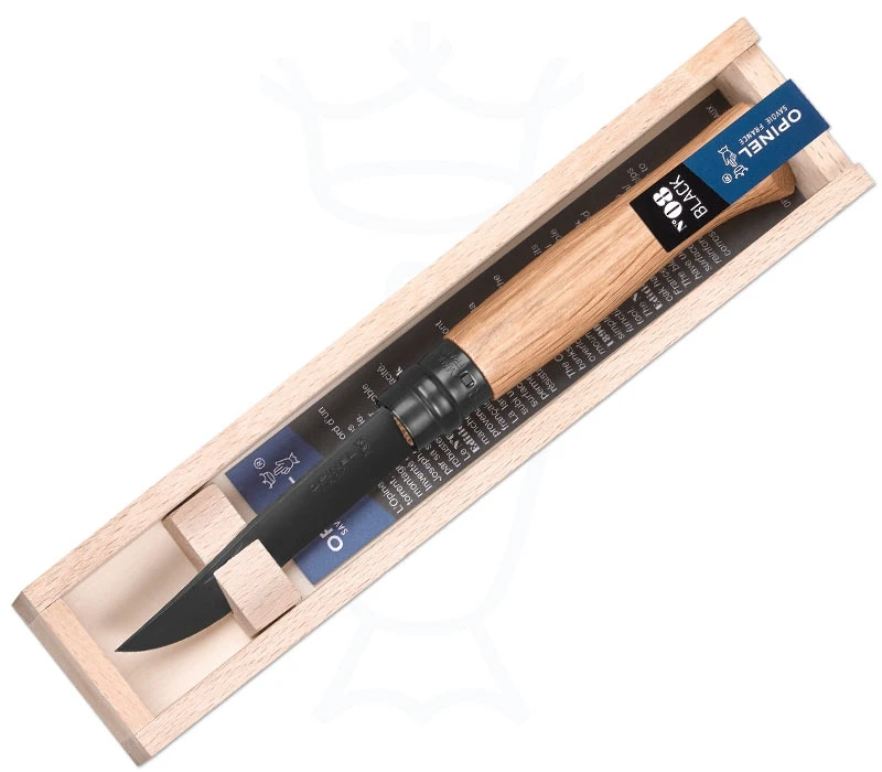 Opinel No. 08 Black Eiche Black â Bild 3