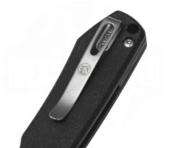 Raccoon CB Satin Black Micarta -Messer Rabatte Geschäft Raccoon Satin Black Clip 1280x1280