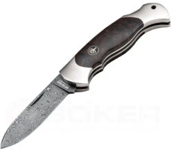 Böker Scout Spearpoint Maserbirke Damast