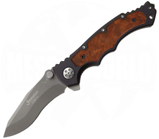 Secutor Schwarz/ Silber Holz