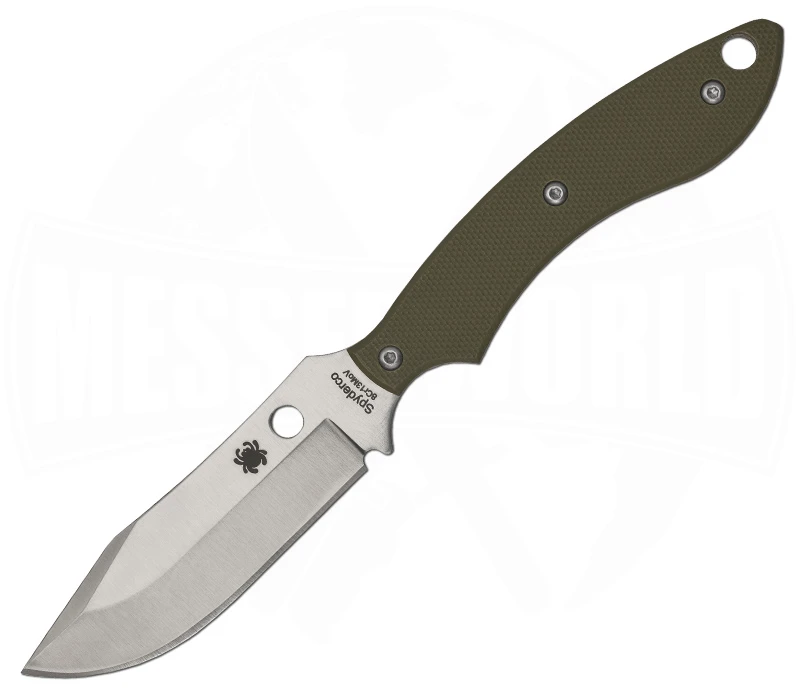 Spyderco Stok Bowie OD Green