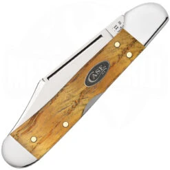 Mini CopperLock Yellow Curly Oak -Messer Rabatte Geschäft Yellow Curly Oak Mini Copperlock Closed Logo 1280x1280