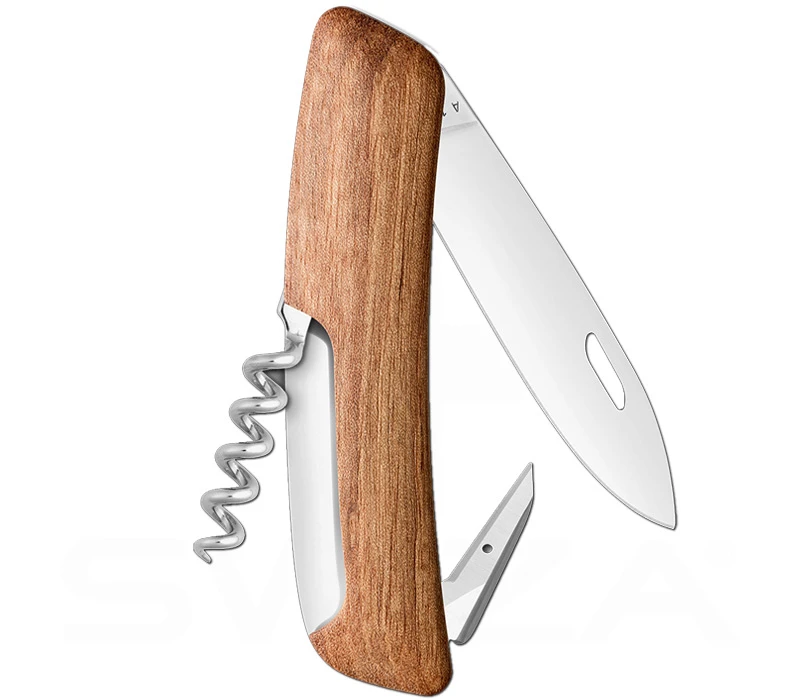 Swiza D01 Wood Walnuss – Bild 2