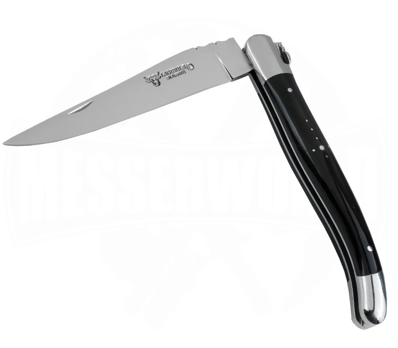 Laguiole Büffelhorn Guillochiert – Bild 2