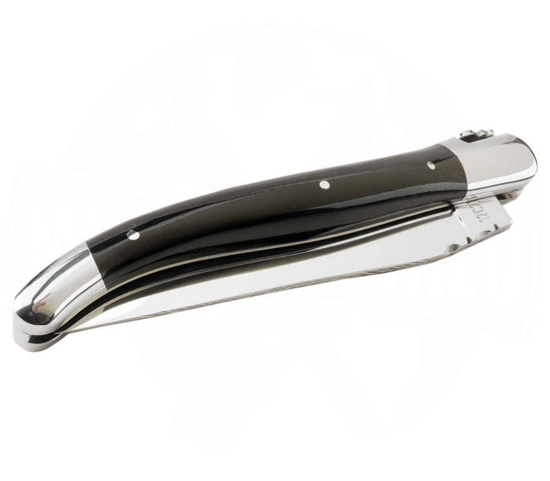 Laguiole Büffelhorn Guillochiert – Bild 6