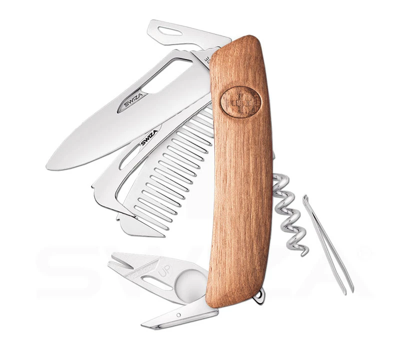 Swiza Horse Tool Wood Walnuss