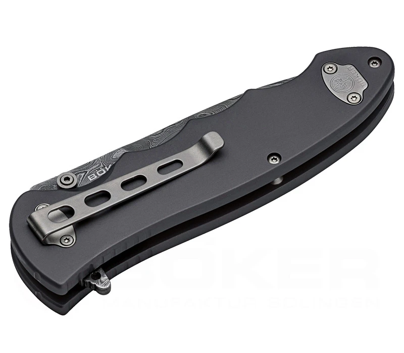 Böker Leopard Damast III 42 Einhandmesser – Bild 2