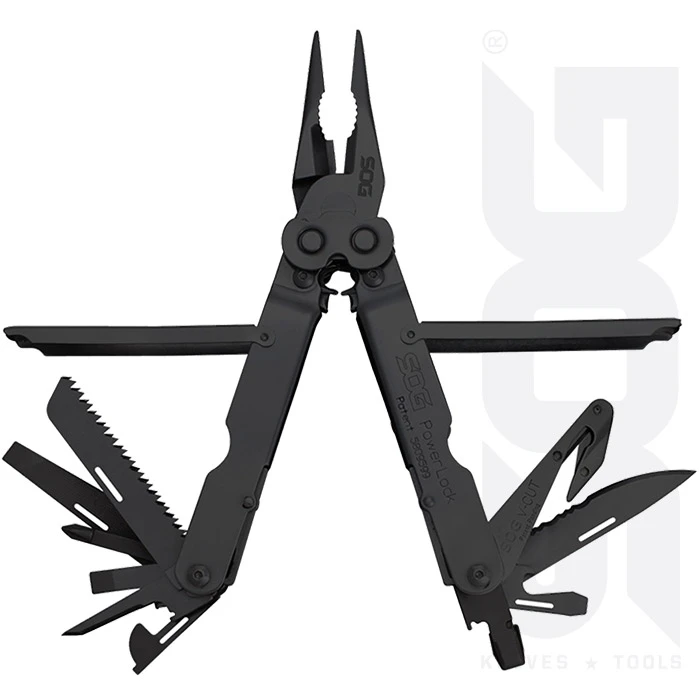SOG PowerLock V-Cutter Black
