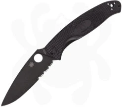 Spyderco Resilience FRN Black Blade Combo